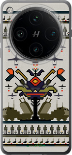 Силіконовий чехол Вишиванка UA для Oppo Find X8 Pro - 5446u-3872 изображение 