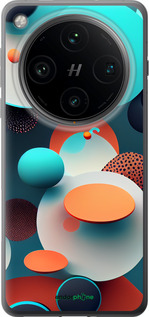Силиконовый чехол Горошек абстракция для Oppo Find X8 Pro - 5608u-3872 изображение 