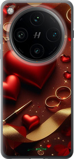 Силіконовий чехол Сердечки v3 для Oppo Find X8 Pro - 5833u-3872 изображение 