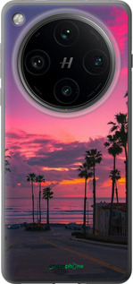 Силиконовый чехол Пальмы для Oppo Find X8 Pro - 5873u-3872 изображение 