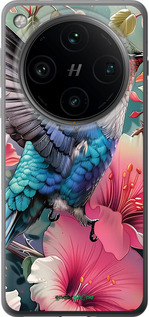 Силиконовый чехол Сказочная колибри для Oppo Find X8 Pro - 6051u-3872 изображение 