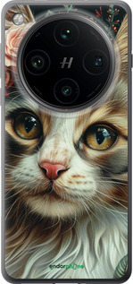 Силіконовий чехол Cats and flowers для Oppo Find X8 Pro - 6069u-3872 изображение 
