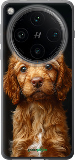 Силіконовий чехол Cocker spaniel на чорному фоні для Oppo Find X8 Pro - 6137u-3872 изображение 