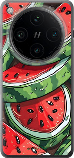 Силиконовый чехол Арбуз для Oppo Find X8 Pro - 6315u-3872 изображение 