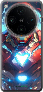 Силиконовый чехол Железный человек для Oppo Find X8 Pro - 6372u-3872 изображение 