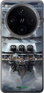 Силиконовый чехол Линкор, world of tanks, wargaming, военный корабль для Oppo Find X8 Pro - 6453u-3872 изображение 