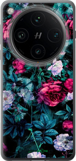 Силиконовый чехол Сад и розы для Oppo Find X8 Pro - 6483u-3872 изображение 