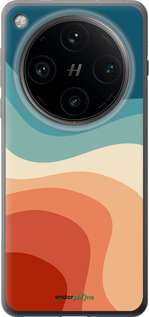 Силіконовий чехол У стилі ретро з хвилями для Oppo Find X8 Pro - 6531u-3872 изображение 