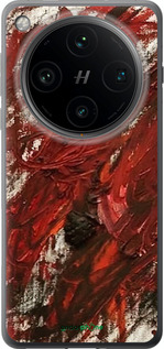 Силиконовый чехол Абстрактная композиция в красных тонах для Oppo Find X8 Pro - 6541u-3872 изображение 