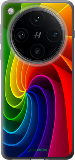 Силіконовий чехол Райдужний вихор для Oppo Find X8 Pro - 747u-3872 изображение 