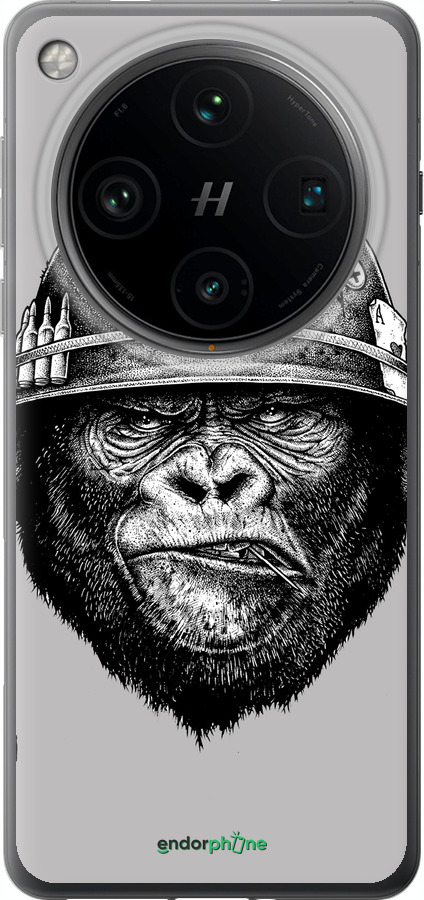 Силиконовый чехол military monkey для Oppo Find X8 Pro - 4177u-3872 изображение 