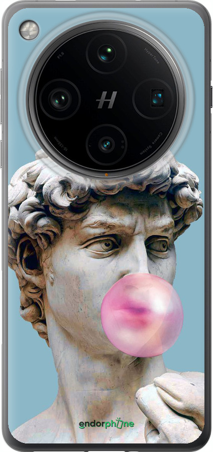 Силиконовый чехол Микеланджело для Oppo Find X8 Pro - 4500u-3872 изображение 