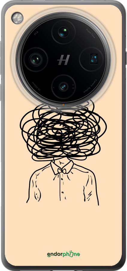 Силіконовий чехол Думки для Oppo Find X8 Pro - 4568u-3872 изображение 