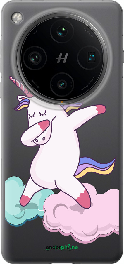 Силіконовий чехол Єдиноріг для Oppo Find X8 Pro - 4702u-3872 изображение 