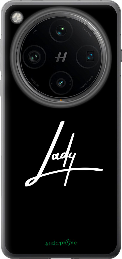 Силиконовый чехол Lady 2 для Oppo Find X8 Pro - 4867u-3872 изображение 