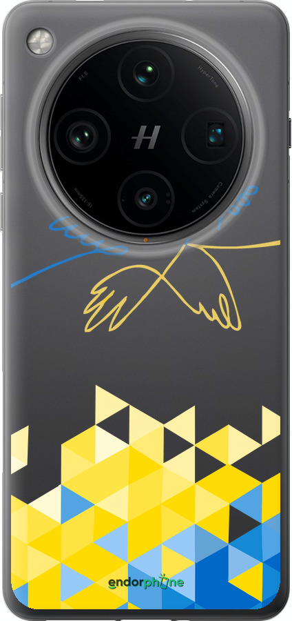 Силиконовый чехол Птица мира для Oppo Find X8 Pro - 5231u-3872 изображение 
