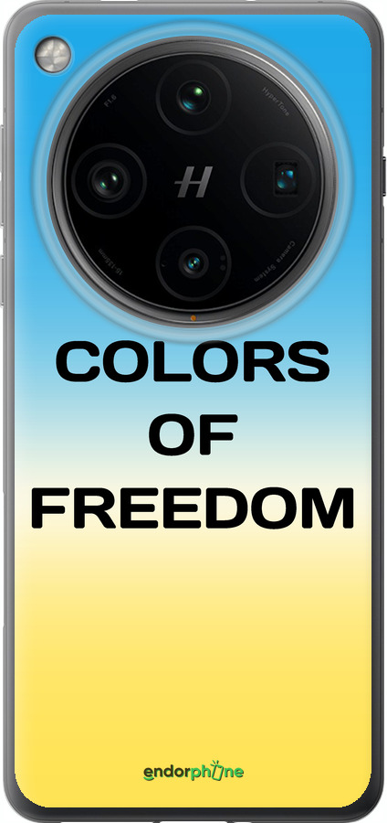 Силіконовий чехол Colors of Freedom для Oppo Find X8 Pro - 5453u-3872 изображение 