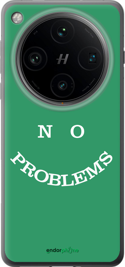 Силиконовый чехол No Problems для Oppo Find X8 Pro - 5573u-3872 изображение 