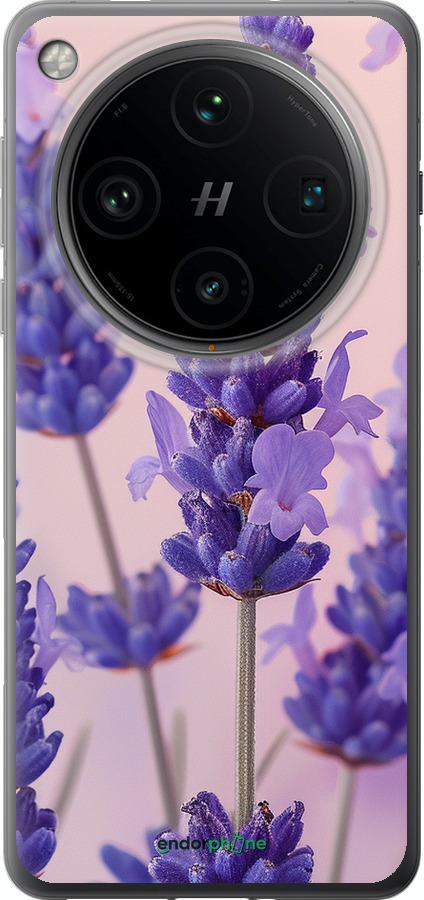 Силиконовый чехол Лаванда для Oppo Find X8 Pro - 6037u-3872 изображение 