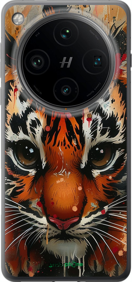 Силиконовый чехол Mini tiger для Oppo Find X8 Pro - 6052u-3872 изображение 
