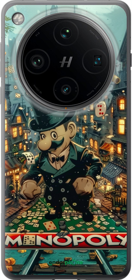 Силиконовый чехол Сказочный Monopoly для Oppo Find X8 Pro - 6086u-3872 изображение 