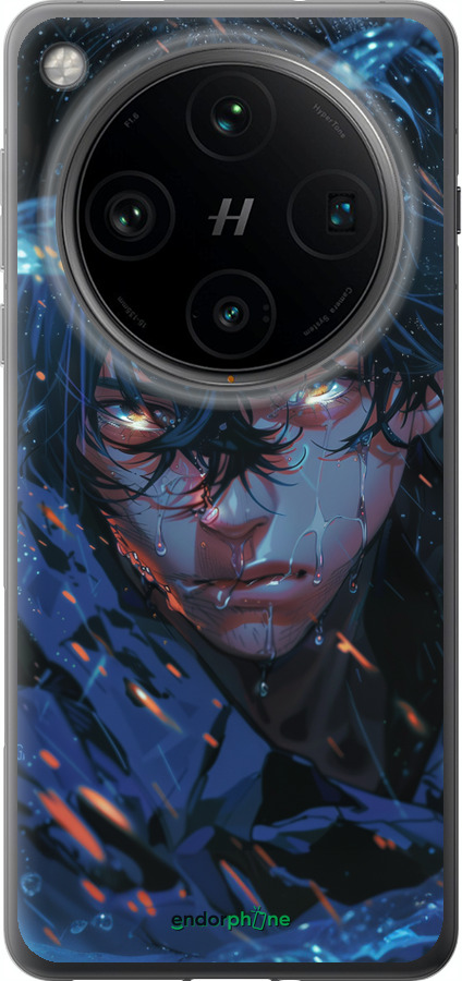 Силиконовый чехол Satoru Gojou для Oppo Find X8 Pro - 6128u-3872 изображение 