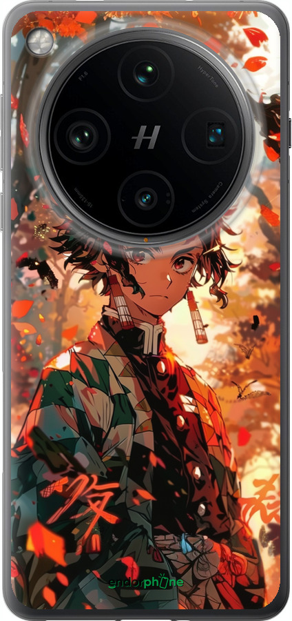Силіконовий чехол Tanjiro для Oppo Find X8 Pro - 6130u-3872 изображение 