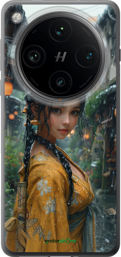Силиконовый чехол Anime-girl для Oppo Find X8 Pro - 6133u-3872 изображение 