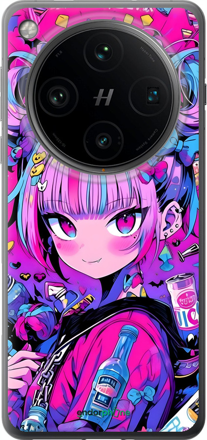 Силіконовий чехол Аніме мілаха для Oppo Find X8 Pro - 6314u-3872 изображение 