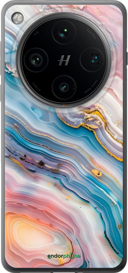 Силіконовий чехол Мрамор красивый для Oppo Find X8 Pro - 6376u-3872 изображение 