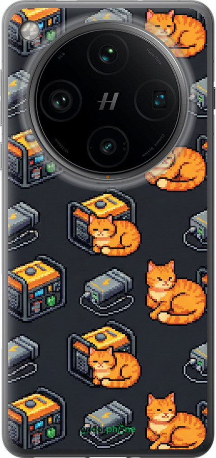 Силиконовый чехол Autonomous Zone для Oppo Find X8 Pro - 6771u-3872 изображение 