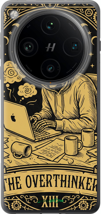 Силіконовий чехол The Overthinker для Oppo Find X8 Pro - 6774u-3872 изображение 