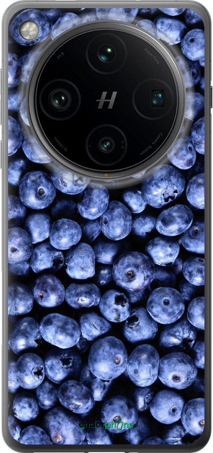 Силіконовий чехол Чорниця для Oppo Find X8 Pro - 851u-3872 изображение 