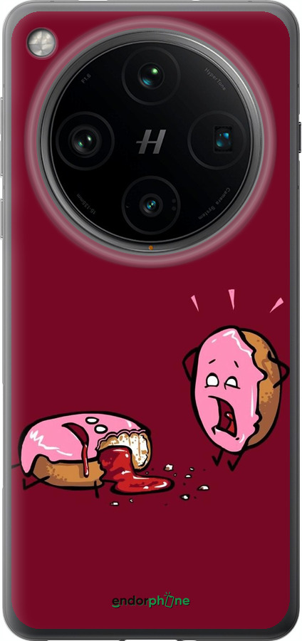 Силиконовый чехол Печенье для Oppo Find X8 Pro - 911u-3872 изображение 