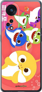 Силіконовий чехол Бейби Шаркс для Oppo OPPO RENO 8T 5G - 6305u-3122 изображение 