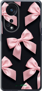 Силиконовый чехол Coquette Ribbons Dark Coquette для Oppo OPPO RENO 8T 5G - 6767u-3122 изображение 