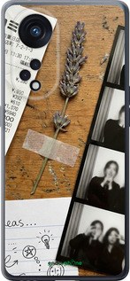 Силиконовый чехол Aesthetic Scrapbook Collage для Oppo OPPO RENO 8T 5G - 6773u-3122 изображение 