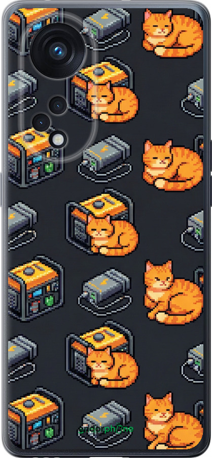 Силиконовый чехол Autonomous Zone для Oppo OPPO RENO 8T 5G - 6771u-3122 изображение 