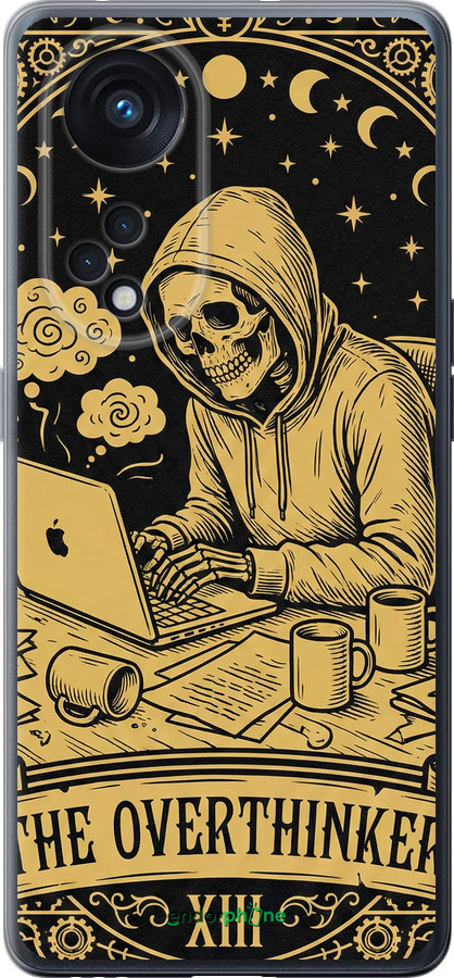 Силиконовый чехол The Overthinker для Oppo OPPO RENO 8T 5G - 6774u-3122 изображение 