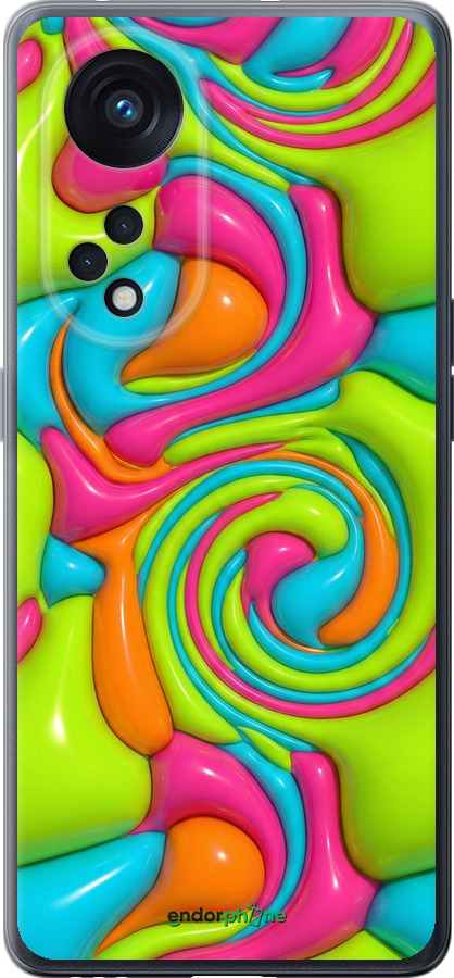 Силіконовий чехол Y2K Jelly Dream для Oppo OPPO RENO 8T 5G - 6780u-3122 изображение 