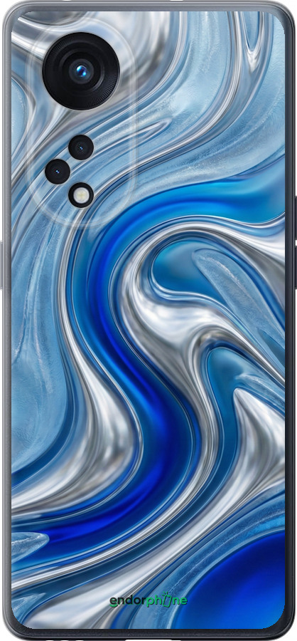 Силіконовий чехол Liquid Chrome для Oppo OPPO RENO 8T 5G - 6781u-3122 изображение 