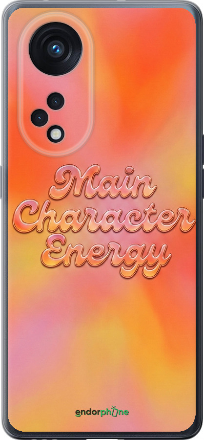 Силиконовый чехол Aura Gradient Main Character Energy Aesthetic Y2K для Oppo OPPO RENO 8T 5G - 6783u-3122 изображение 