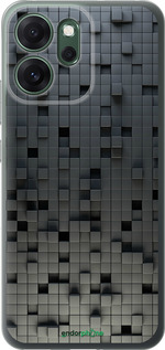 Силиконовый чехол Кубики для Oppo RENO 14F 5G - 1061u-4091 изображение 