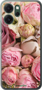 Силиконовый чехол Розы v2 для Oppo RENO 14F 5G - 2320u-4091 изображение 