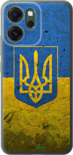 Силиконовый чехол Флаг и герб Украины 2 для Oppo RENO 14F 5G - 378u-4091 изображение 