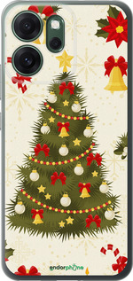 Силиконовый чехол Новогодняя елка для Oppo RENO 14F 5G - 4198u-4091 изображение 