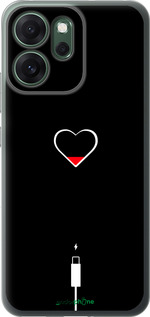 Силиконовый чехол Подзарядка сердца для Oppo RENO 14F 5G - 4274u-4091 изображение 