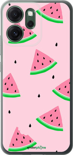 Силиконовый чехол Розовый арбуз для Oppo RENO 14F 5G - 4314u-4091 изображение 