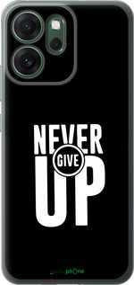 Силиконовый чехол Никогда не сдавайся для Oppo RENO 14F 5G - 4572u-4091 изображение 