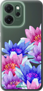 Силиконовый чехол Лотос для Oppo RENO 14F 5G - 4862u-4091 изображение 